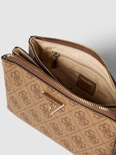 Guess Handtas met all-over motief, model 'LATONA' Camel - 4