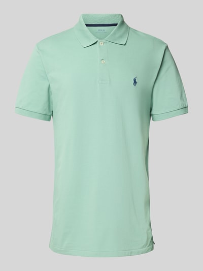 Polo Ralph Lauren Tailored Fit Poloshirt mit Logo-Stitching Mint 2