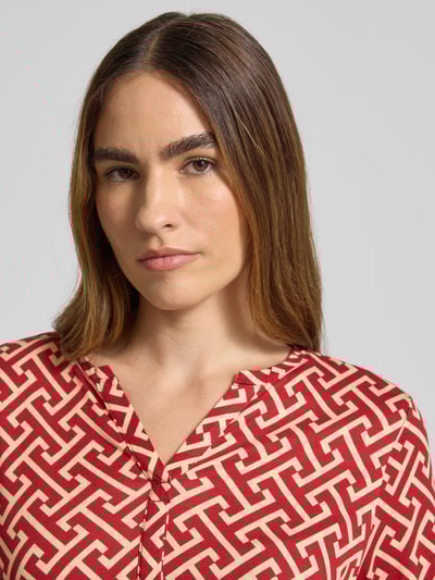 Soyaconcept Longsleeve mit 3/4-Arm Modell 'FELICITY' Koralle 3