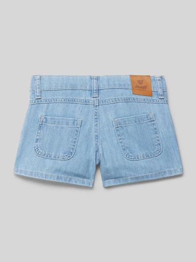 Steiff Regular Fit Jeansshorts mit Eingrifftaschen Blau 3