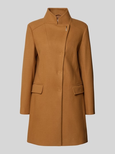 Liu Jo White Płaszcz ze stójką Beżowy 2