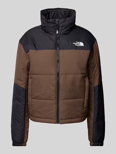 The North Face Kurtka pikowana z nadrukiem z logo model ‘GOSEI’ Czekoladowy 1