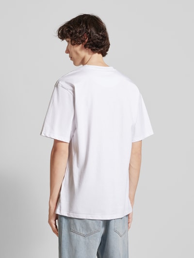 Karl Kani T-Shirt mit Label-Stitching Weiss 5