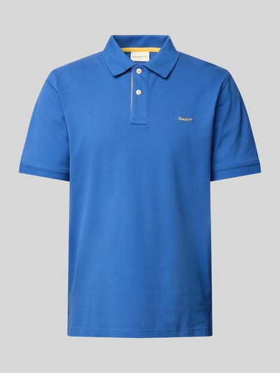 Gant Regular Fit Poloshirt mit Label-Stitching Royal 2