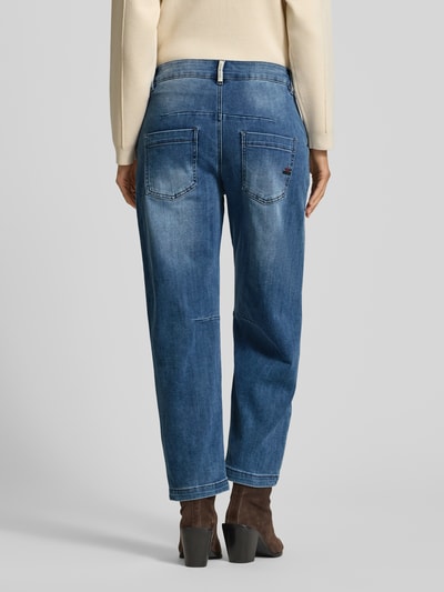 Buena Vista Barrel Fit Jeans im Used-Look Hellblau 5