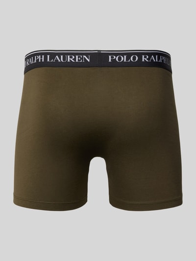 Polo Ralph Lauren Underwear Boxershorts mit elastischem Label-Bund im 3er-Pack Mittelgrau 3