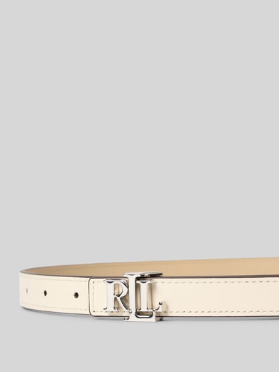 Lauren Ralph Lauren Riem met doornsluiting en logodetail Wit - 2