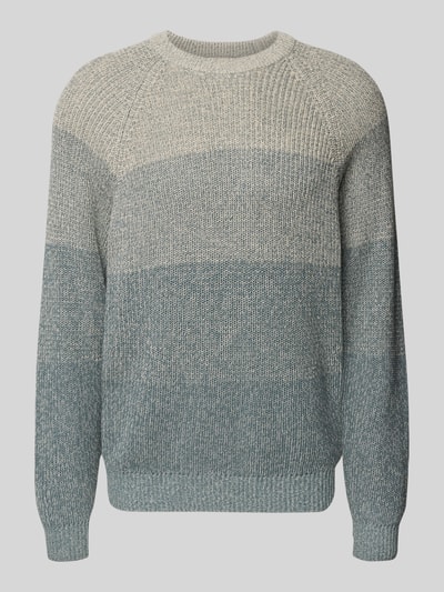 Only & Sons Relaxed fit gebreide pullover van puur katoen, model 'BIRK' Lichtblauw - 2