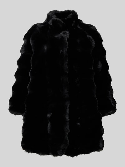 ARMANI EXCHANGE Lange jas van imitatiebont met opstaande kraag Zwart - 2