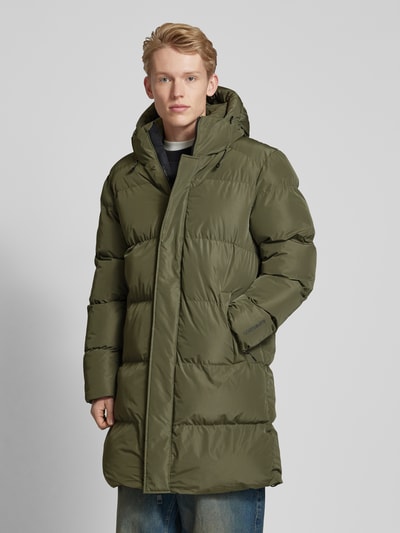 Superdry Steppjacke mit Kapuze Oliv 4