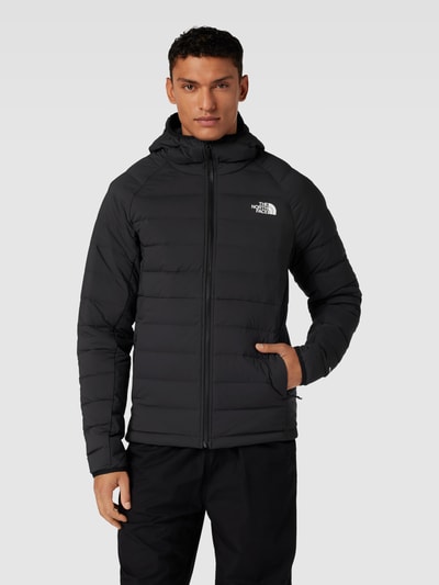 The North Face Gewatteerd jack met labeldetail, model 'BELLEVIEW’ Zwart - 4