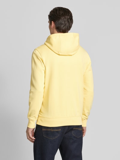 Tommy Hilfiger Regular Fit Hoodie aus reiner Baumwolle Gelb 5