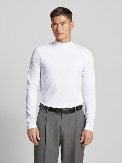 Drykorn Shirt met lange mouwen en opstaande kraag, model 'MORITZO' Wit - 4