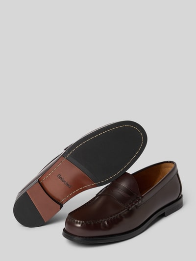 Selected Homme Loafer aus echtem Leder Modell 'BILLY' Bordeaux 4