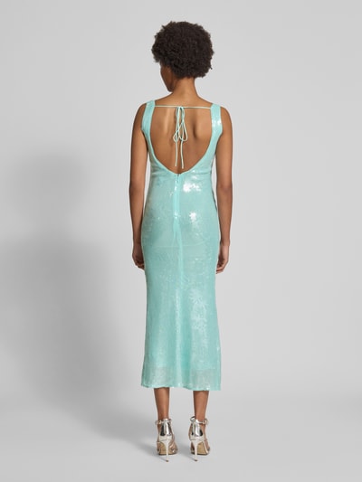 Bardot Cocktailkleid mit Paillettenbesatz Modell 'ISHA SEQUIN' Hellblau 5