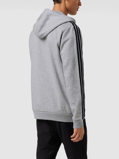 ADIDAS SPORTSWEAR Sweatjacke mit Logo-Stitching Mittelgrau 5