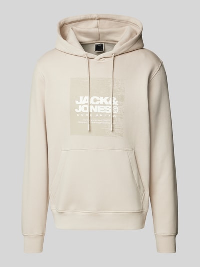 Jack & Jones Hoodie mit Kapuze Offwhite 2