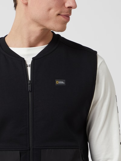 National Geographic Gilet met ritszakken  Zwart - 3