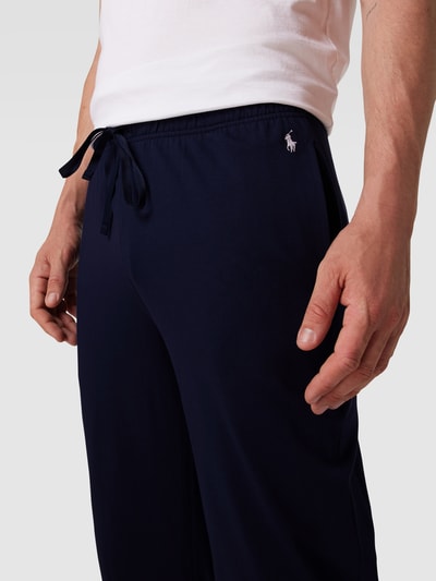 Polo Ralph Lauren Underwear Spodnie od piżamy z wyhaftowanym logo Granatowy 3