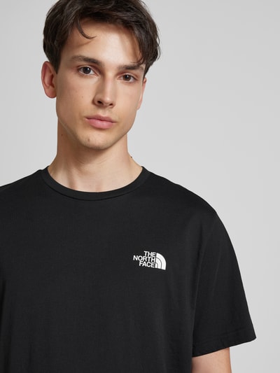 The North Face T-Shirt mit Label-Print Modell 'SIMPLE DOME' Black 3