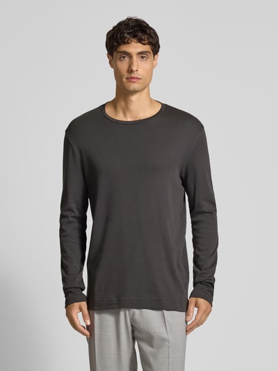 Christian Berg Men Longsleeve mit Rundhalsausschnitt Anthrazit 4