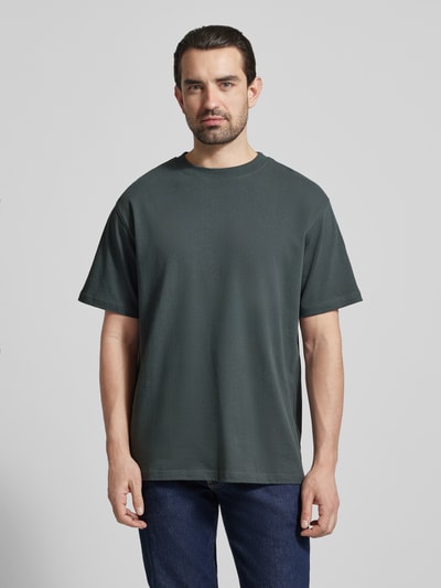 ARMEDANGELS Relaxed Fit T-Shirt aus Bio-Baumwoll-Mix Modell 'MAARKOS' Mittelgrau 4