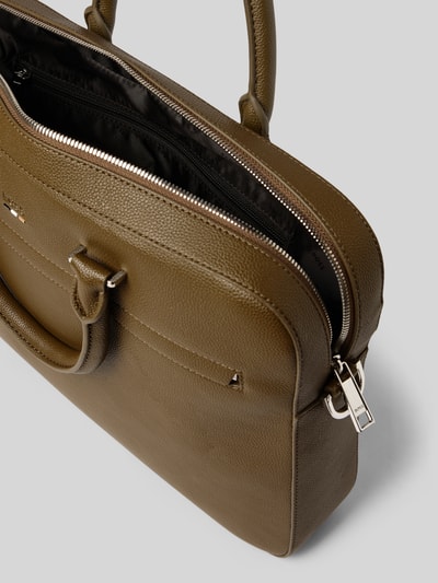 BOSS Laptoptasche mit Reißverschlussfächern außen Modell 'RAY' Gruen 5