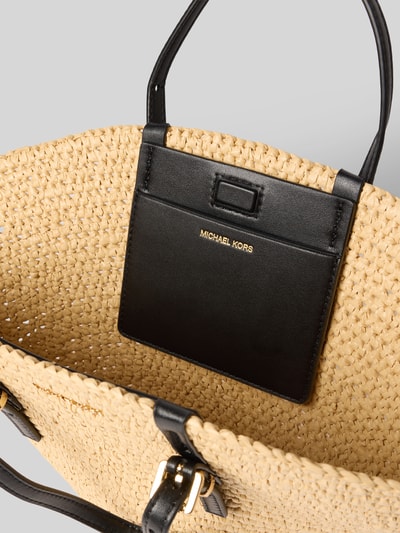 MICHAEL Michael Kors Handtasche in Flecht-Optik Modell 'ISA' Sand 5
