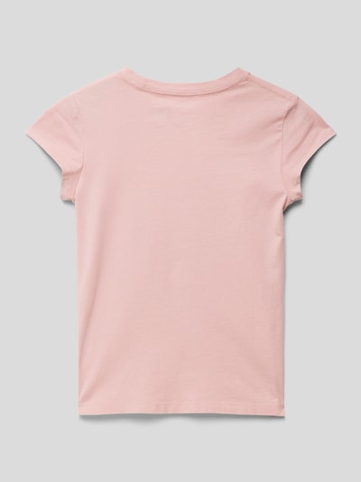 Polo Ralph Lauren Kids T-shirt met ronde hals, model 'BEAR' Apricot - 3