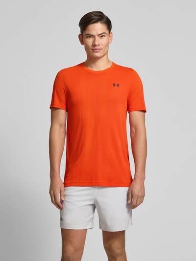 Under Armour T-shirt met logo, model 'Vanish Seamless Novelty' Lichtrood - 4