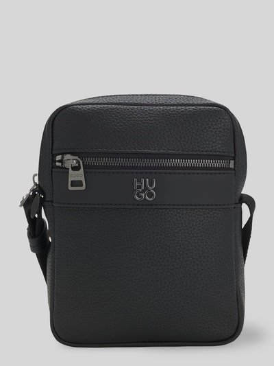 HUGO Umhängetasche in Lederoptik Modell 'QUANTIC_NS ZIP' Black 2