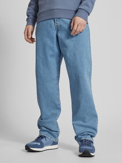 Replay Straight fit jeans in 5-pocketmodel, model '901' Lichtblauw - 4