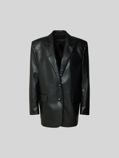 Stand Studio Blazer mit Reverskragen Black 2