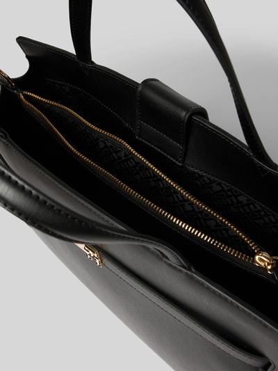 Tommy Hilfiger Handtasche mit Tragehenkeln Modell 'HERITAGE' Black 5