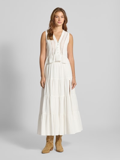 Only Regular fit top van puur katoen, model 'TALLI' Offwhite - 1