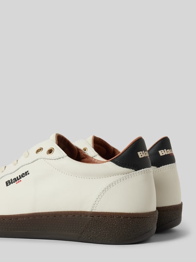 Blauer USA Leren sneakers met labeldetails, model 'MURRAY' Wit - 2