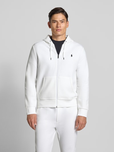 Polo Ralph Lauren Sweatjacke mit Kapuze Weiss 4