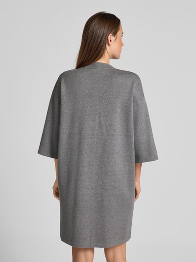 OPUS Knielanges Strickkleid mit 1/2-Arm Modell 'Wanalo' Hellgrau 5