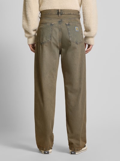 Carhartt Work In Progress Jeansy o luźnym kroju z 5 kieszeniami model ‘Landon’ Jeansowy niebieski 5