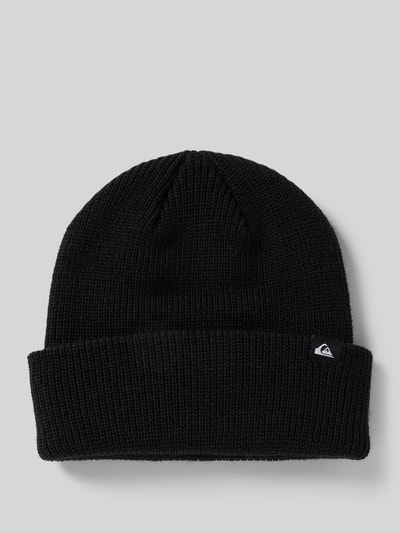 Quiksilver Beanie met labeldetail Zwart - 1