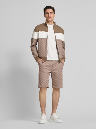 JOOP! Collection Regular Fit Shorts mit Eingrifftaschen Modell 'Basil' Hellbraun 1