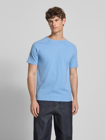 REVIEW T-Shirt mit Rundhalsausschnitt Hellblau 4