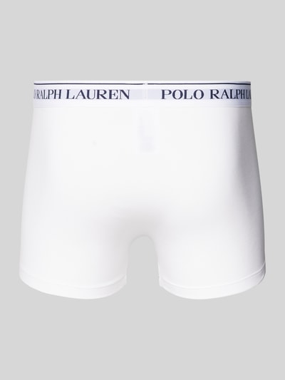 Polo Ralph Lauren Underwear Trunks mit elastischem Label-Bund im 3er-Pack Bleu 3