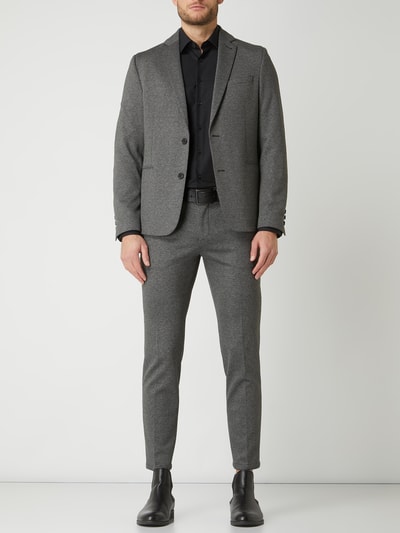 Drykorn Slim fit pantalon met stretch, model 'Sight' Middengrijs - 1