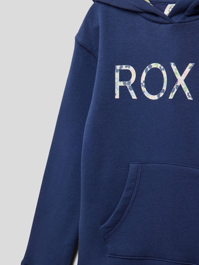 Roxy Hoodie mit Label-Print Modell 'HOPE YOU TRUST' Blau 2