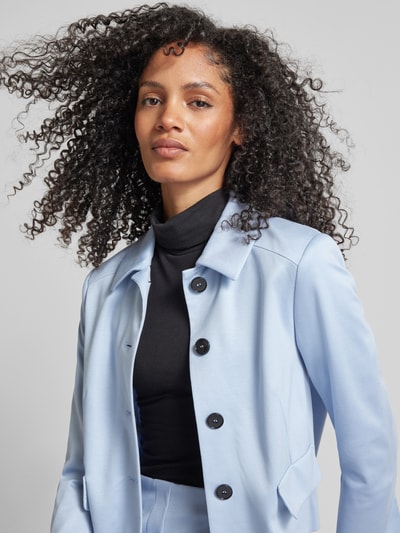 Marc Cain Blazer mit Knopfleiste Hellblau 3