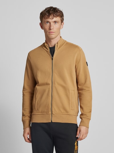 Polo Ralph Lauren Sweatjack met labeldetail Camel - 4