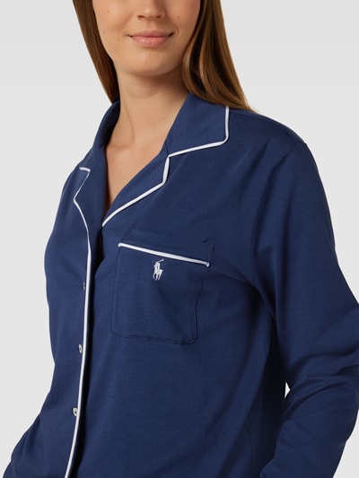 Polo Ralph Lauren Pyjama met labelstitching Marineblauw - 3