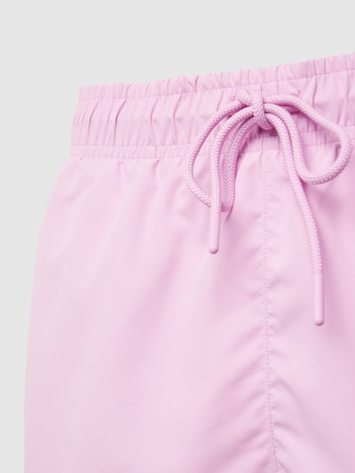 Lacoste Badehose mit Logo-Patch Modell 'Basic' Rosa 2