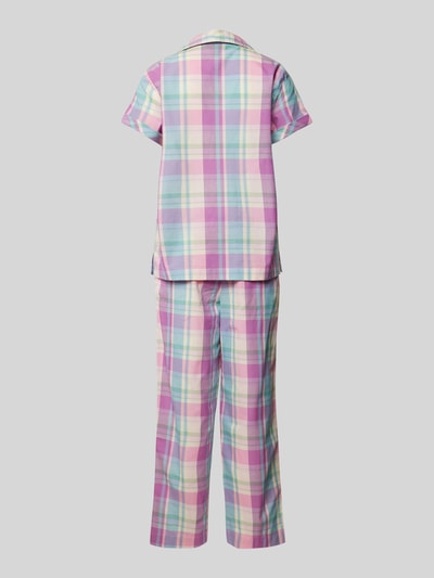 Lauren Ralph Lauren Pyjama mit Logo-Stitching Pink 3